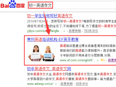 分享一個關(guān)于百度搜索結(jié)果的奇葩現(xiàn)象